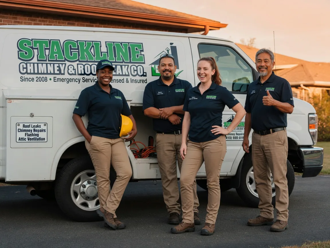 Chimney flashing repair company in Tuscarora, PA